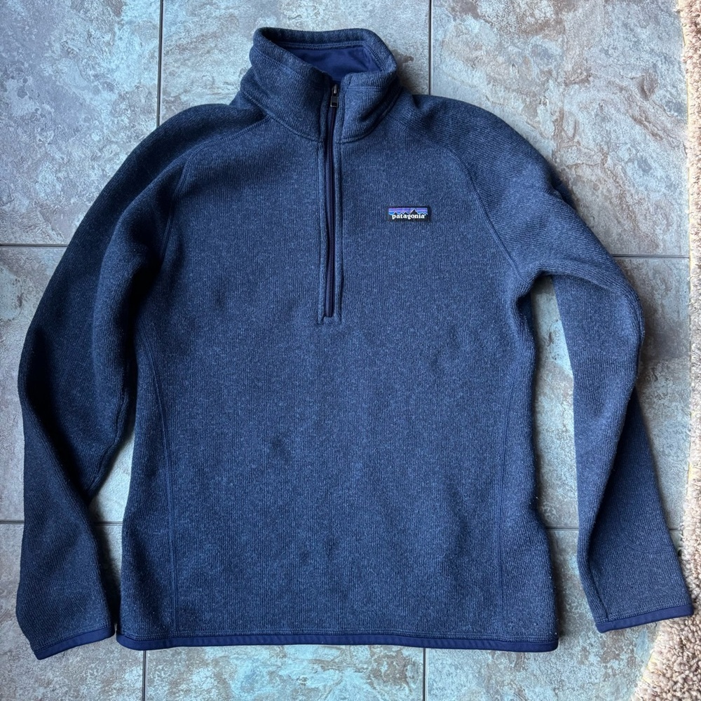 Patagonia Women's Better Sweater® 1/4-Zip Fleece
Current Blue Medium - Picture 2 of 8